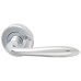 Heritage Brass by M Marcus Polished Chrome Door Handles on Round Rose - Sutton Range 