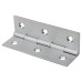 Solid Drawn Butt Cabinet Hinge - 64 x 35 x 1.45mm - Satin Chrome - Pair