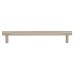 Alexander & Wilks Brunel 12mm Knurled T-Bar Cabinet Pull Handle - 160mm Centres - Satin Nickel