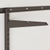 elfa Top Track System - Hanging Wall Bar - 2140mm Length - Graphite