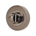 Excel Bathroom Turn & Release - 52mm Diameter - Black Nickel