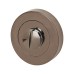 Excel Bathroom Turn & Release - 52mm Diameter - Black Nickel