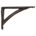 Olde Forge Curved Shelf Bracket - 110 x 80mm - Pewter Effect