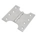 Parliament Hinge - 100 x 50 x 100mm - Satin Chrome - Pair