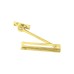 Door & Casement Friction Limiting Stay - Polished Brass
