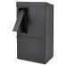 Burg Wachter Railings & Gate Box - 300 x 550 x 202mm Black