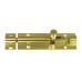 Exel Straight Barrel Bolt - 150 x 32mm - Polished Brass