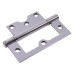 Ball Bearing Flush Door Hinge - 100 x 72 x 2.5mm - Polished Chrome - Pair Ball Bearing Flush Door Hinge - 100 x 72 x 2.5mm - Polished Chrome - Pair