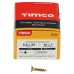 TIMCO Solo Chippy Pozi Countersunk Wood Screws - 5.0 x 25mm - Yellow Zinc - Pack of 200