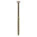TIMCO Velocity Pozi Countersunk Wood Screws - 6.0 x 120mm - Yellow Zinc - Pack of 100