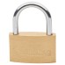 Sterling Contract Padlock - 50mm Body - 30 x 28mm Shackle - Brass