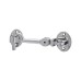 Hampstead Heavy Duty Cabin Hook & Eye - 75mm Length - Polished Chrome