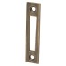 Hampstead Aspen Lines Locking Mortice & Hook Plate Window Fastener - Reversible - Antique Brass