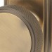 Hampstead Miller Knurled Mortice Door Knob on Backplate - Latch - 205 x 52mm - Antique Brass