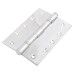 Heavy Duty Ball Bearing Butt Door Hinge - 152 x 102 x 3mm - Polished Stainless Steel - Pair