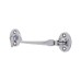 Exel Cabin Hook & Eye - 100mm Length - Polished Chrome