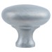 Alexander & Wilks Wade Round Cabinet Knob - 38mm Diameter - Satin Chrome