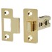 Exel Tubular Latch Pack - 57mm Backset - 3 x Fire Rated Ball Bearing Hinges - Polished Brass
