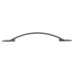 Crofts & Assinder Monmouth Bow Cabinet Pull Handle - 128mm Centres - Brushed Iron