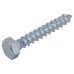 Coach Screw - M6 x 50mm - Zinc Plated - Pack of 10