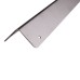 Exel 900mm 430 Stainless Steel Angle - Equal Sided - 50 x 50 x 0.9mm - Satin