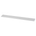 Exel Vora Lipped Edge Cabinet Pull Handle - 320mm Centres - Brushed Aluminium