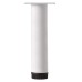 Rothley Round Adjustable Cabinet Furniture Leg - 32 x 300mm - White
