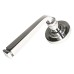 From The Anvil Polished Stainless Steel Door Handles on Round Rose - Avon Range 