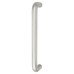 Exel 19mm D-Bar Door Pull Handle - Bolt Fix - 225mm Centres - Satin Aluminium