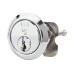 Eurospec 10 Pin 32mm Universal Rim Cylinder - Polished Chrome - Keyed to Differ