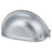 Exel Cabinet Cup Handle - 76mm Centres - Satin Chrome