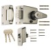 ERA BS3621:2007 Double Locking Nightlatch - 60mm Backset - Satin Nickel Case/Cylinder