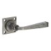 Olde Forge Pewter Door Handles on Square Rose - Avon Range 