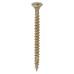 TIMCO C2 Strong-Fix Pozi Double Countersunk Wood Screws - 4.0 x 50mm - Yellow Zinc - Pack of 200