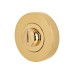 Jedo Mini Bathroom Turn & Release - 35mm Diameter - Polished Brass