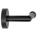 Croydex Epsom Flexi-Fix Round Toilet Roll Holder - 162 x 83.5 x 54mm - Matt Black
