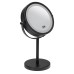 Croydex Freestanding LED 3x Magnifying Bathroom Mirror - 295 x 185 x 120mm - Matt Black
