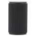 Carlisle Brass Lines Cylinder Cabinet Knob - 18mm Diameter - Matt Black