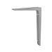 Exel Aluminium Shelf Bracket - 150 x 200mm - Silver