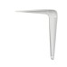 Exel London Pattern Shelf Bracket - 125 x 100mm - White
