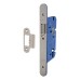 Hampstead DIN Euro Mortice Nightlatch - 85mm Case - 60mm Backset - Radius - Satin Stainless Steel
