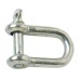 Dee Shackle - 12mm - Zinc Plated - Pack of 10