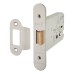 Hampstead Heavy Duty Flat Latch - 104mm Case - 82mm Backset - Radius - Satin Stainless Steel