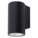 Hampstead 3W LED Outdoor Up or Down Wall Light - IP65 - 3000K Warm White - Matt Black