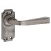 Olde Forge Polished Iron Latch Door - Short Plate - York Range - 102 x 48mm