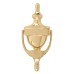 Exel Urn Door Knocker - 198 x 75mm - Polished Brass