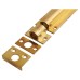 Decorative Straight Barrel Bolt - 200 x 38mm - Polished Brass Decorative Straight Barrel Bolt - 200 x 38mm - Polished Brass