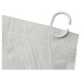Croydex Plain Shower Curtain - 1800 x 1800mm - White PVC
