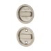 FVG Round Flush Handle Set with Latch - Stainless Steel Grade 304 - Satin Stainless Steel