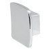 Carlisle Brass FingerTip Design Concave Square Cabinet Knob - 44 x 44mm - Polished Chrome